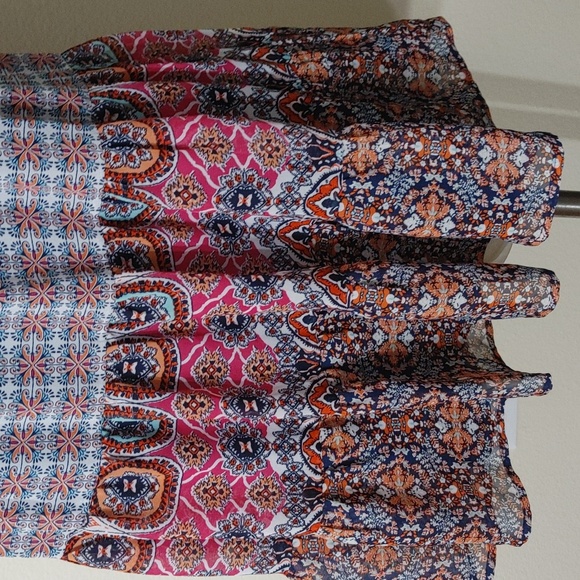 Speechless blue colorful dress size small NWT. - Picture 3 of 7